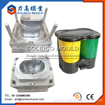 Trash Can Rectangular Wastebasket Garbage Bin Mould